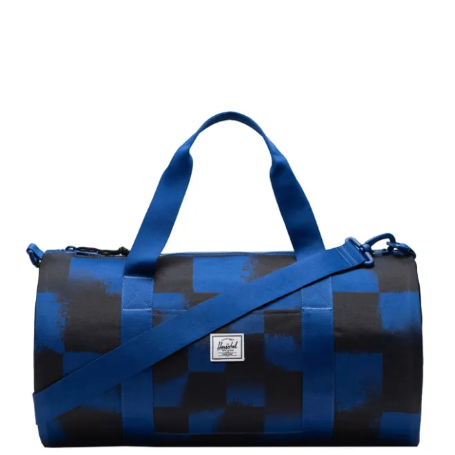 Hot Herschel Supply Co. Classic Duffle Little Herschel stencil checker sodalite blue