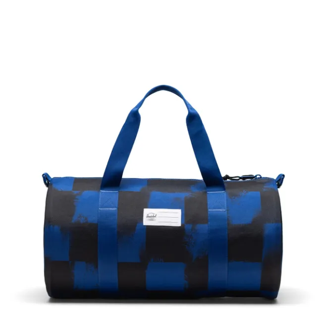Hot Herschel Supply Co. Classic Duffle Little Herschel stencil checker sodalite blue