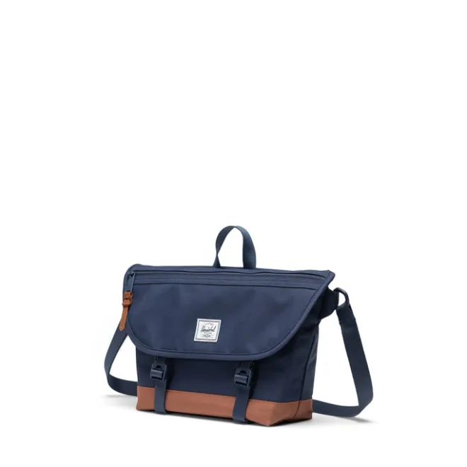 Best Herschel Supply Co. Cove Small Messenger navy/saddle brown