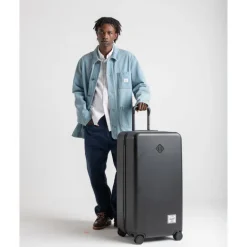 Discount Herschel Supply Co. Heritage Hardshell Large Luggage night sky gradient