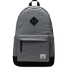 Discount Herschel Supply Co. Heritage Backpack raven crosshatch