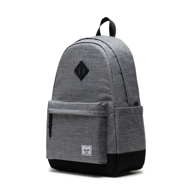 Discount Herschel Supply Co. Heritage Backpack raven crosshatch