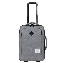 Herschel Supply Co. Heritage Softshell Large CarryOn Luggage raven crosshatch