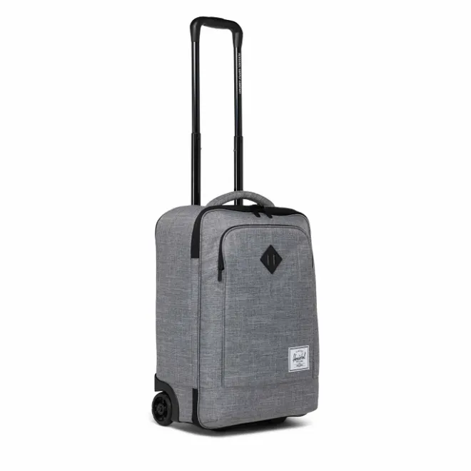 Herschel Supply Co. Heritage Softshell Large CarryOn Luggage raven crosshatch