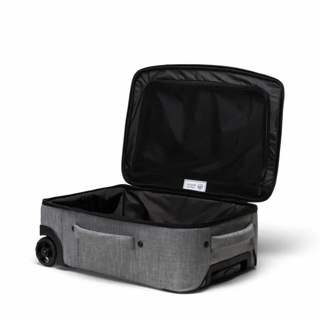 Herschel Supply Co. Heritage Softshell Large CarryOn Luggage raven crosshatch