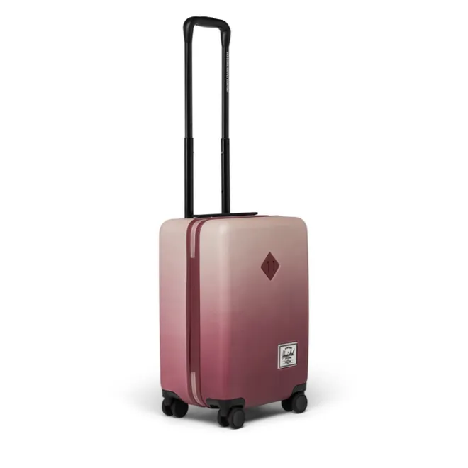 Hot Herschel Supply Co. Heritage Hardshell Carry On Luggage oxblood red gradient