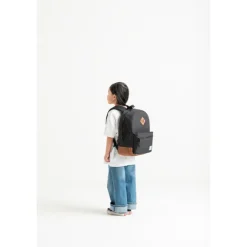 New Herschel Supply Co. Heritage Kids Backpack opera mauve-saddle brown