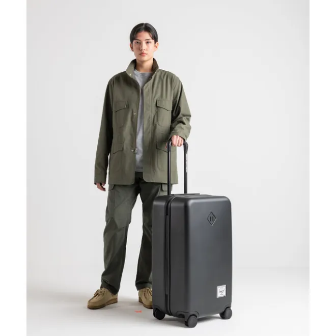 Best Herschel Supply Co. Heritage Hardshell Medium Luggage oxblood red gradient