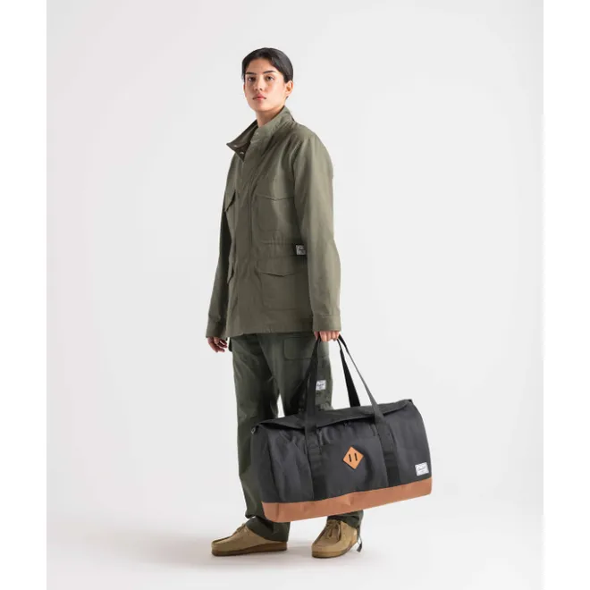 Sale Herschel Supply Co. Heritage Duffle potting soil crosshatch