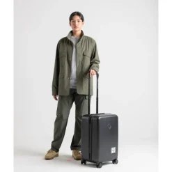 Discount Herschel Supply Co. Heritage Hardshell Large CarryOn Luggage moonbeam