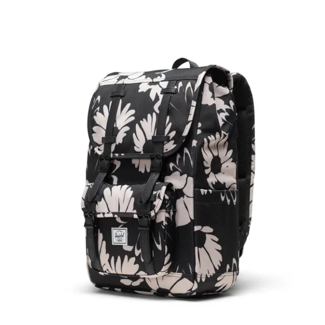 Discount Herschel Supply Co. Little America Mid Backpack graphic daisy