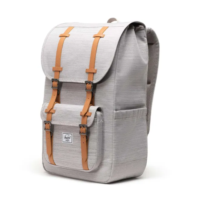 Online Herschel Supply Co. Little America Backpack light grey crosshatch