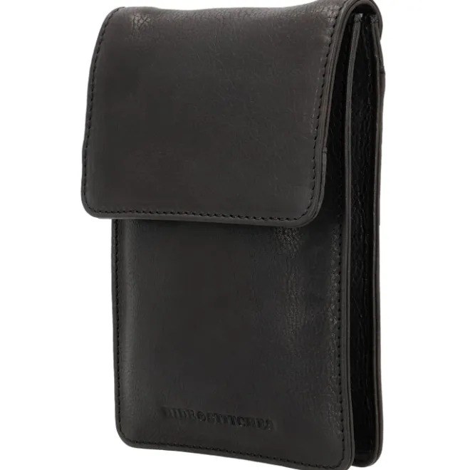 Hide & Stitches Earth Phonebag black