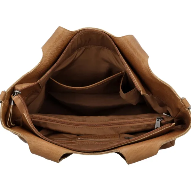 Online Hide & Stitches Earth Shopper brown