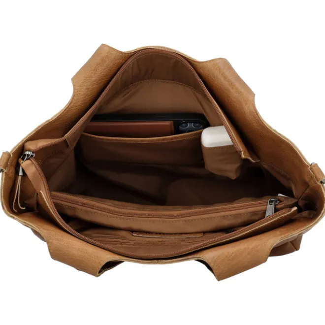 Online Hide & Stitches Earth Shopper brown