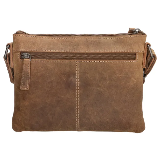 Discount Hide & Stitches Idaho Celestial Schoudertas bruin