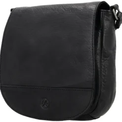 Best Hide & Stitches Idaho Crossbody Shoulderbag black