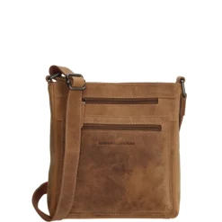 Discount Hide & Stitches Idaho Dusk Schoudertas bruin