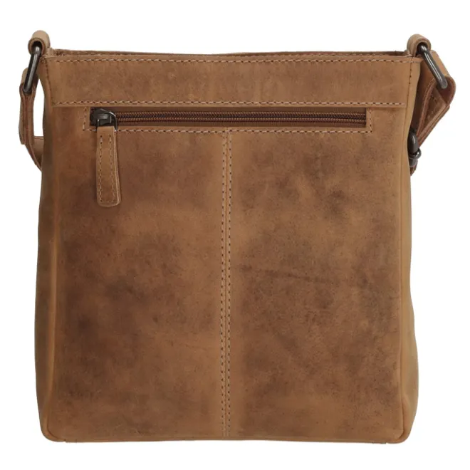 Discount Hide & Stitches Idaho Dusk Schoudertas bruin