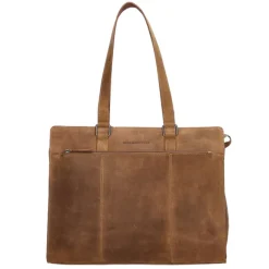 Outlet Hide & Stitches Idaho Eclipse Laptoptas bruin