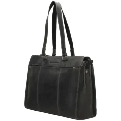 Sale Hide & Stitches Idaho Eclipse Laptoptas zwart