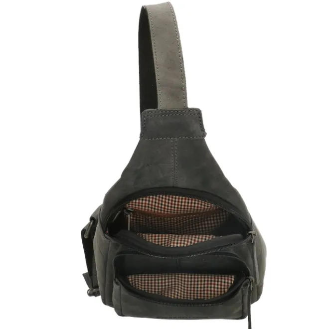 Online Hide & Stitches Idaho Radiant Schoudertas zwart