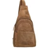 Discount Hide & Stitches Idaho Radiant Schoudertas bruin