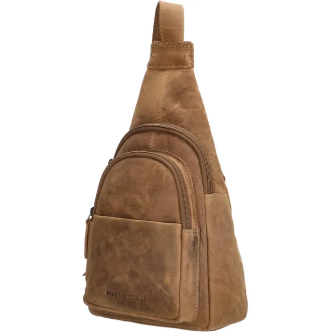 Discount Hide & Stitches Idaho Radiant Schoudertas bruin