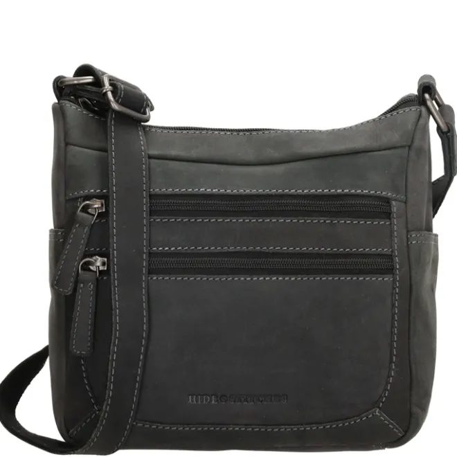 Hide & Stitches Idaho Shoulderbag black