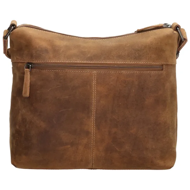 Outlet Hide & Stitches Idaho Shoulderbag brown