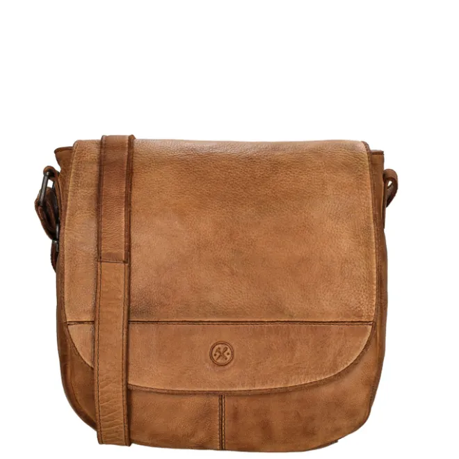 Best Hide & Stitches Idaho Shoulderbag cognac