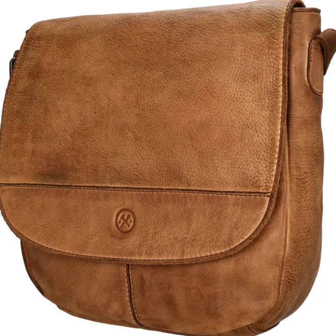 Best Hide & Stitches Idaho Shoulderbag cognac