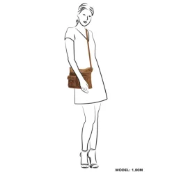 Discount Hide & Stitches Idaho Shoulderbag darksand