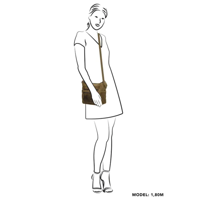 Clearance Hide & Stitches Idaho Shoulderbag olivegreen