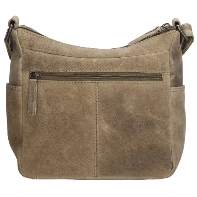 Sale Hide & Stitches Idaho Shoulderbag darksand
