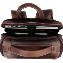 Best Hide & Stitches Japura Backpack dark brown