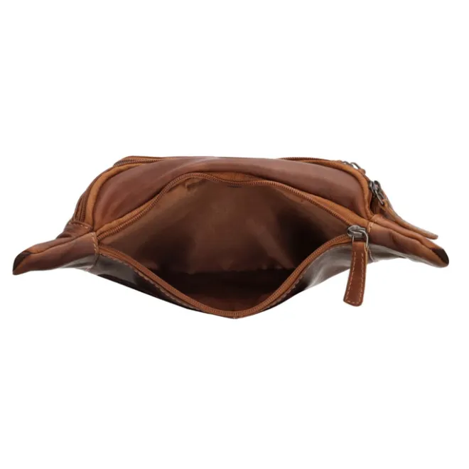 Hot Hide & Stitches Japura Hipbag cognac