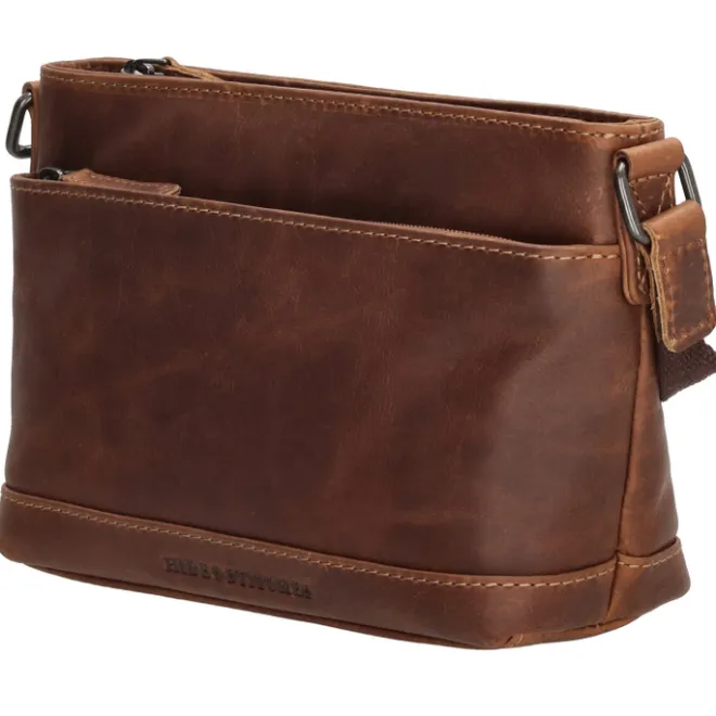 Hide & Stitches Japura Shoulderbag cognac
