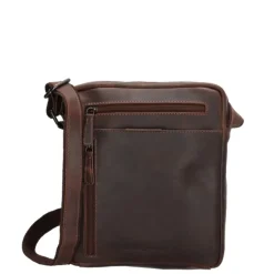 Outlet Hide & Stitches Japura Shoulderbag darkbrown