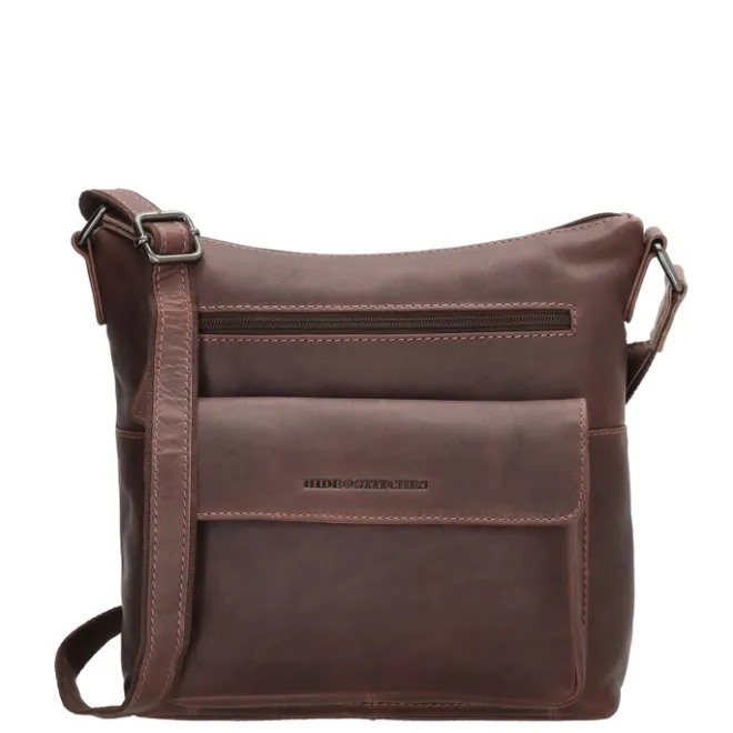 New Hide & Stitches Japura Shoulderbag Large dark brown