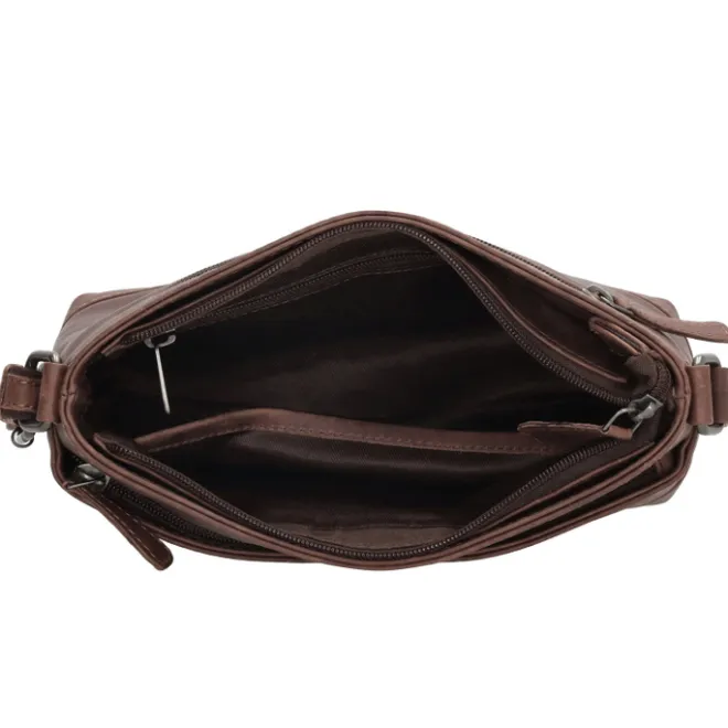 Discount Hide & Stitches Japura Shoulderbag dark brown