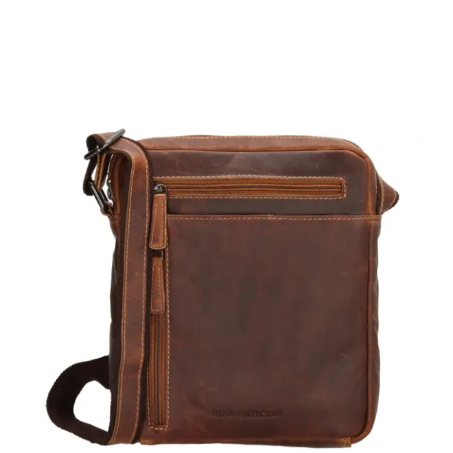 Discount Hide & Stitches Japura Shoulderbag cognac