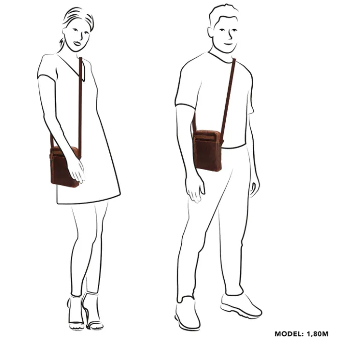 Discount Hide & Stitches Japura Shoulderbag cognac