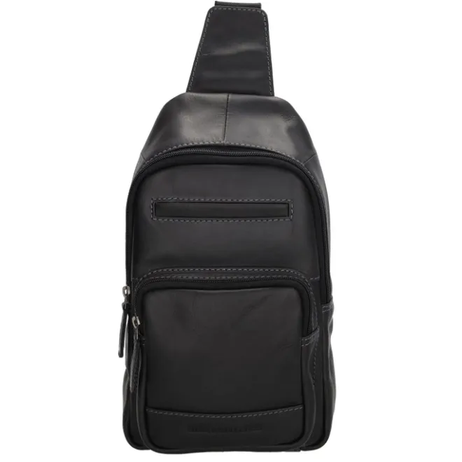 Hide & Stitches Japura Slingbag black