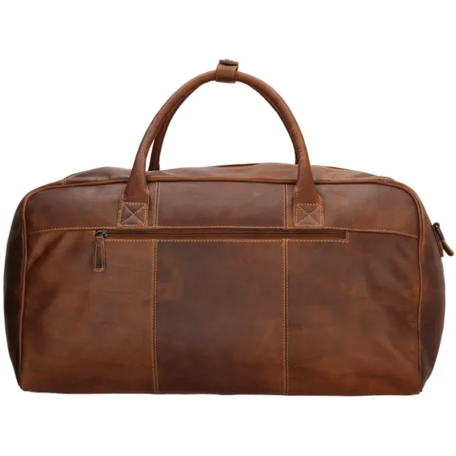 Discount Hide & Stitches Japura Travelbag cognac