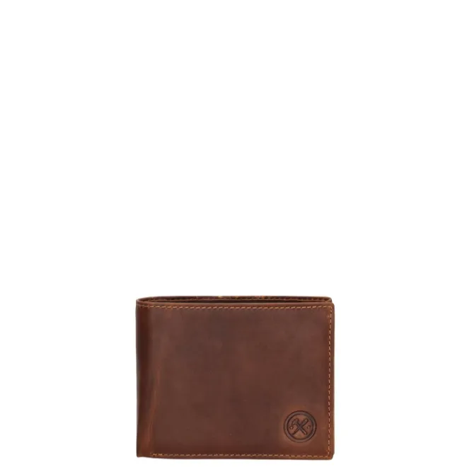 New Hide & Stitches Japura Wallet cognac