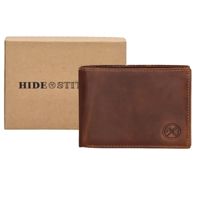 New Hide & Stitches Japura Wallet cognac