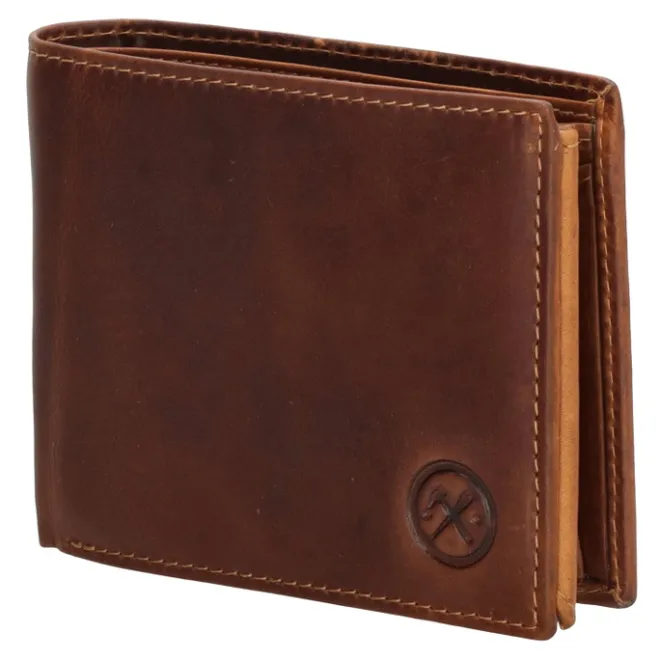 New Hide & Stitches Japura Wallet cognac
