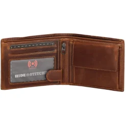 New Hide & Stitches Japura Wallet cognac