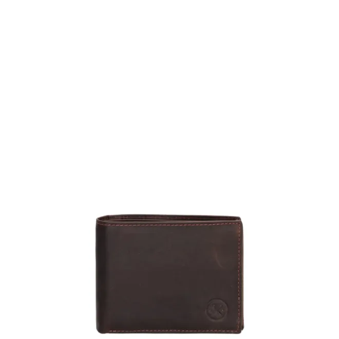 Clearance Hide & Stitches Japura Wallet darkbrown